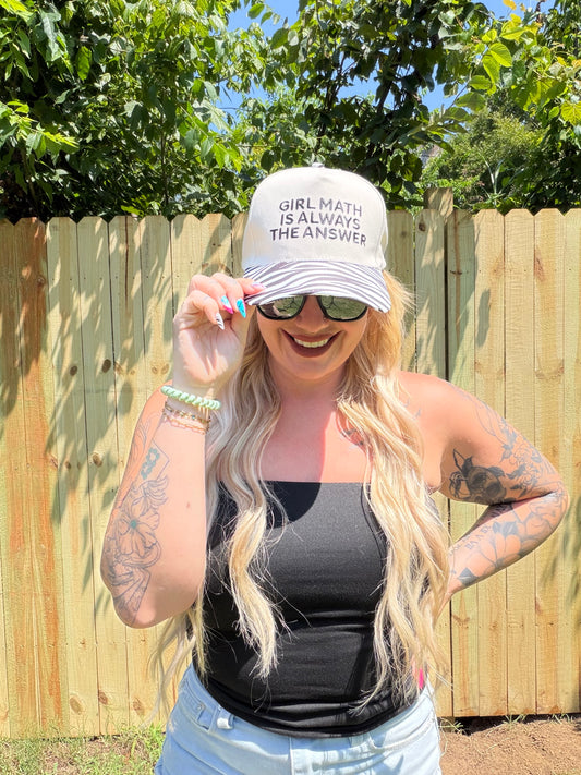 Girl Math // Hat