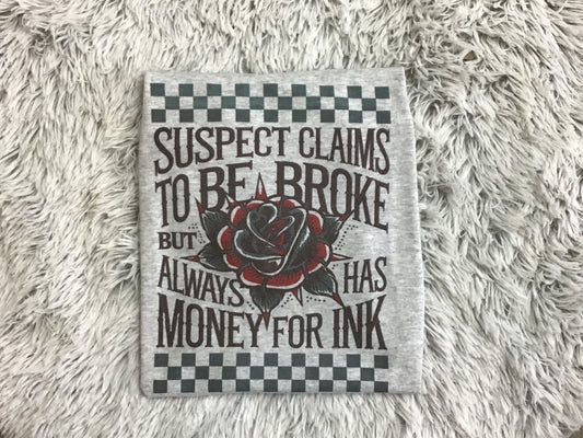 Money For Ink// Graphic tee