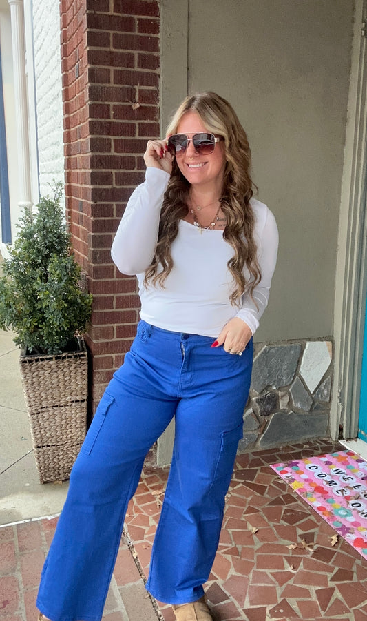 Cargo Denim // Royal