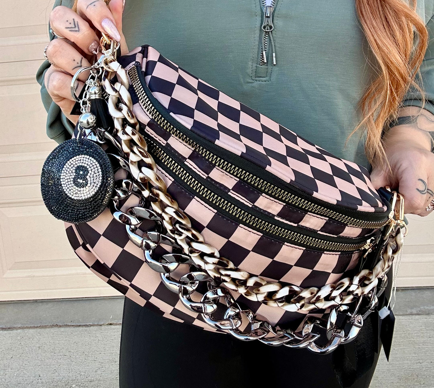 Medium Acrylic Bag Chain