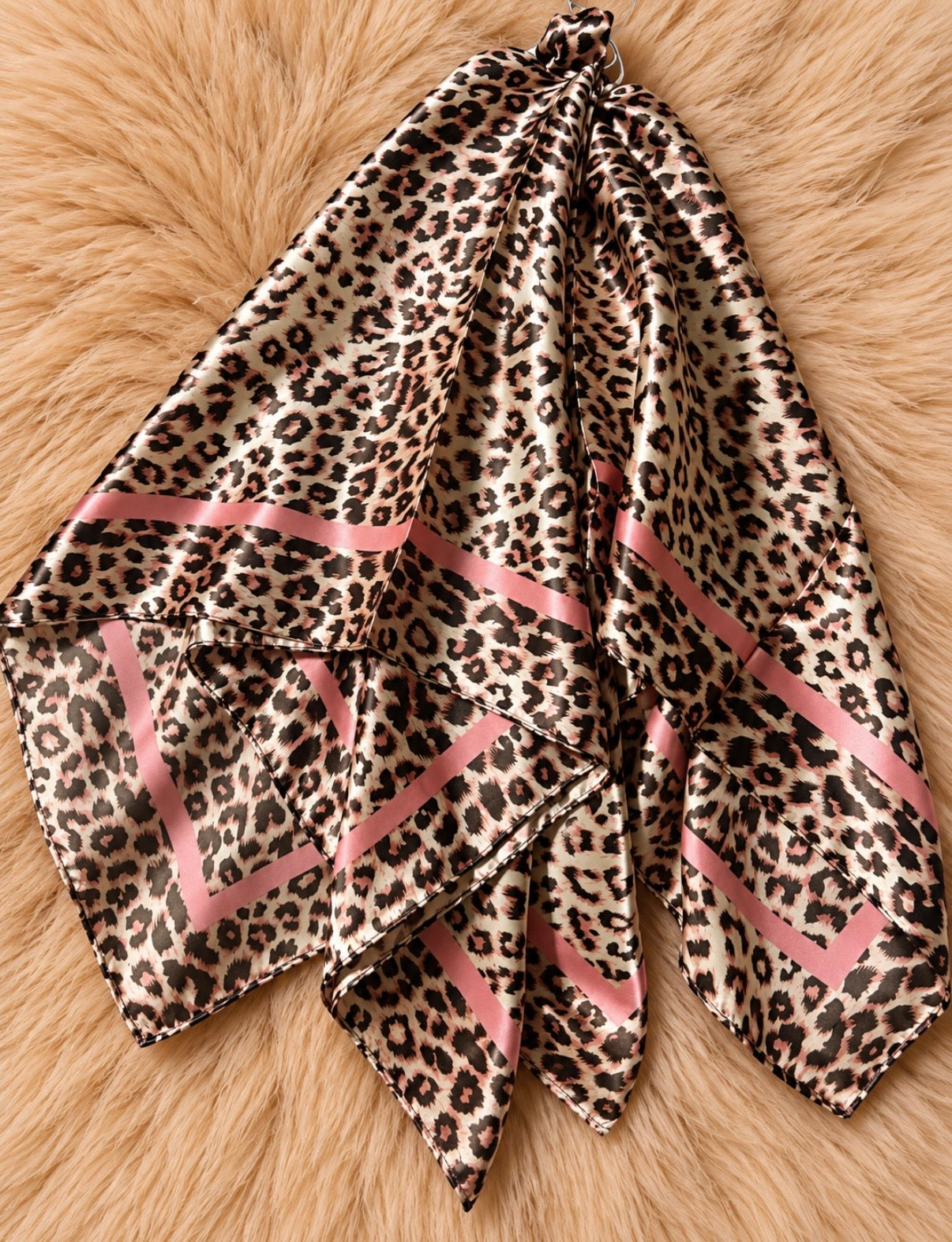 Cheetah Hair Scarf
