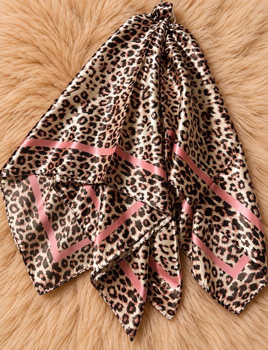 Cheetah Hair Scarf