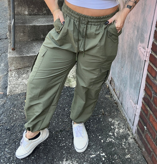 In The Wind // Joggers // Olive