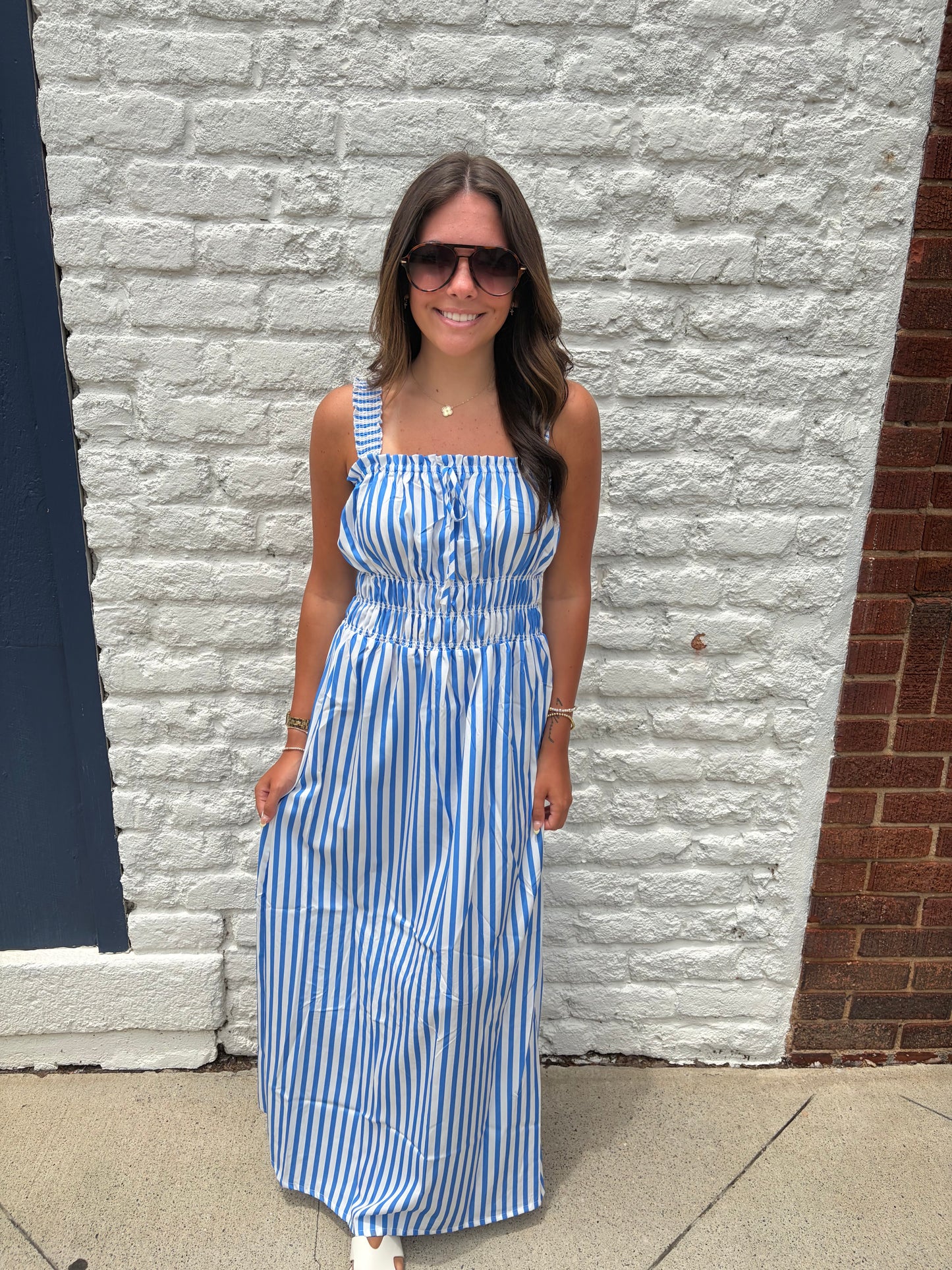 Weekend in Blue Dress