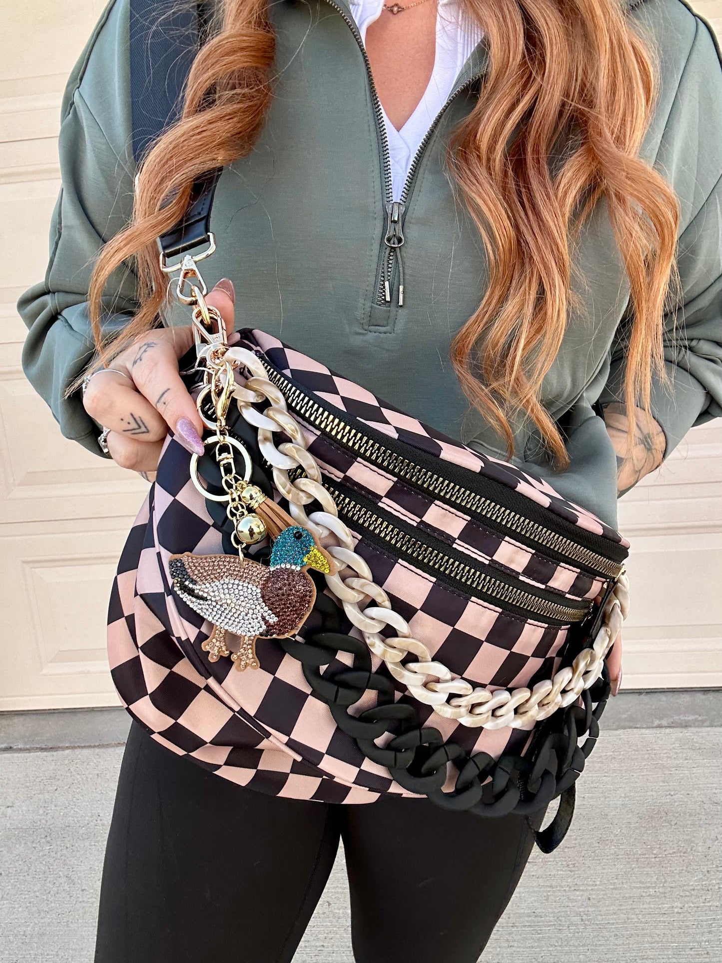 Medium Acrylic Bag Chain