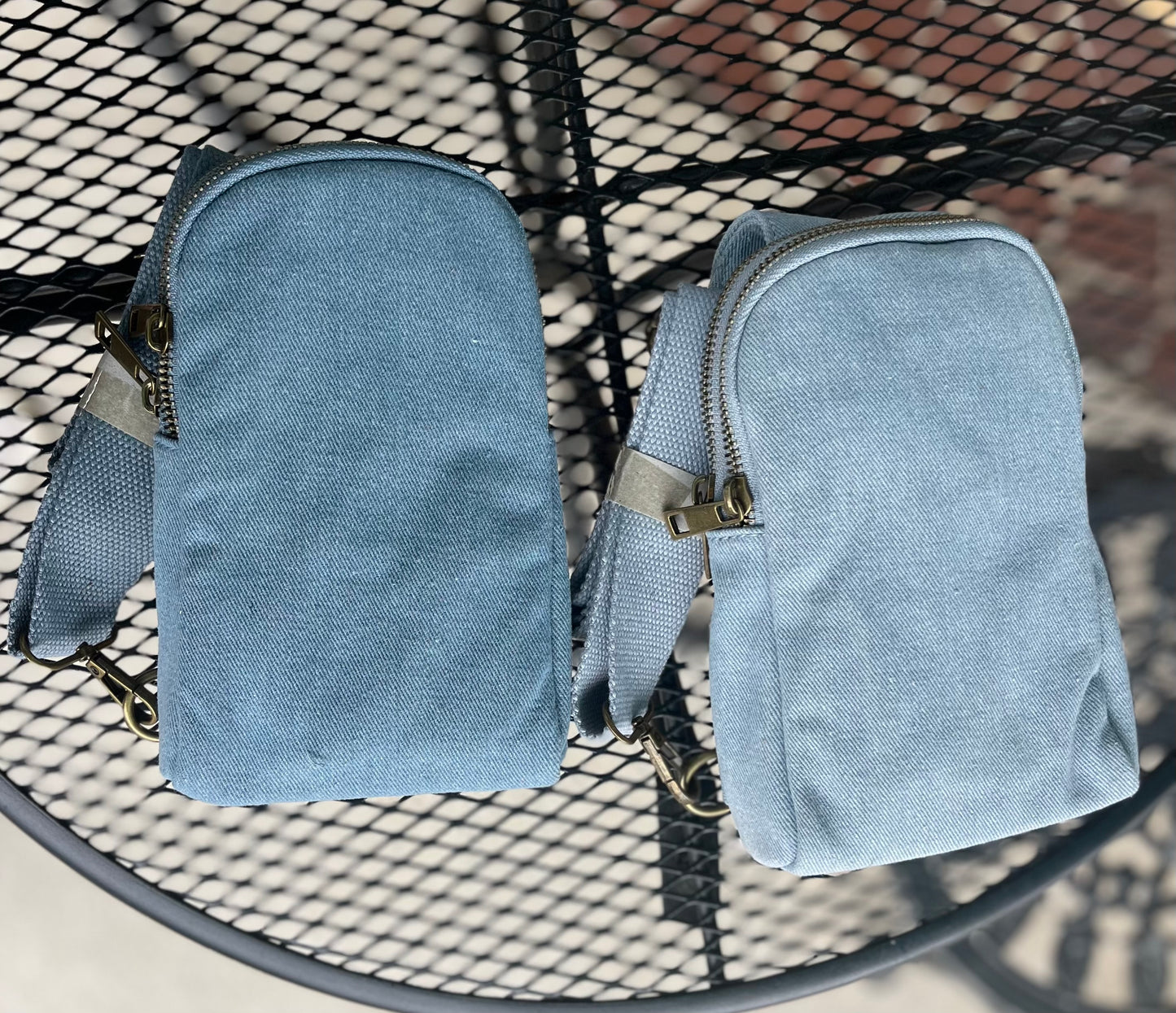 Mini Denim Crossbody
