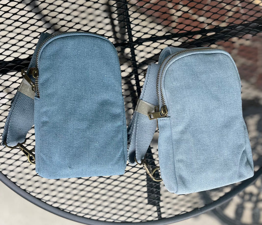 Mini Denim Crossbody