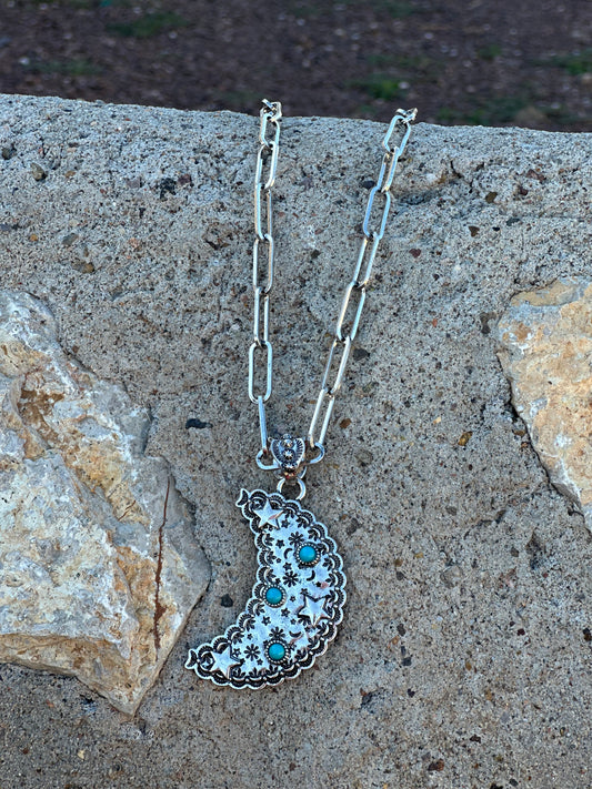 Western Moon Necklace