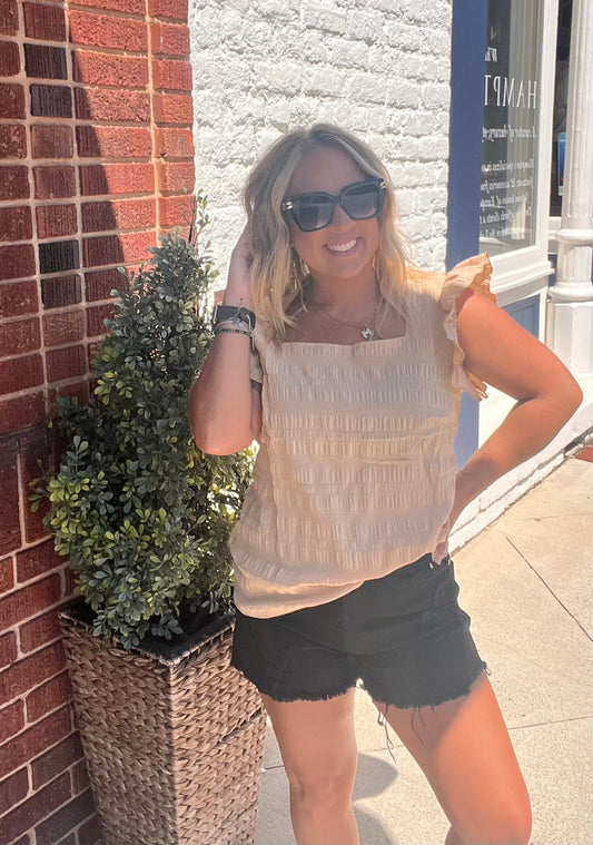 Pretty Heart Tunic // Khaki