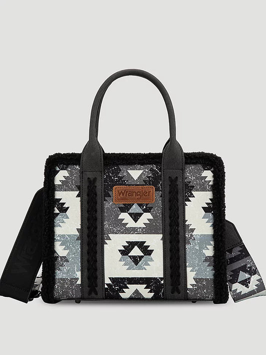 Sherpa Wrangler Tote // Black