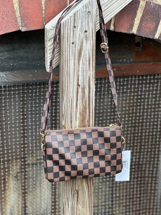 Checkered Clutch