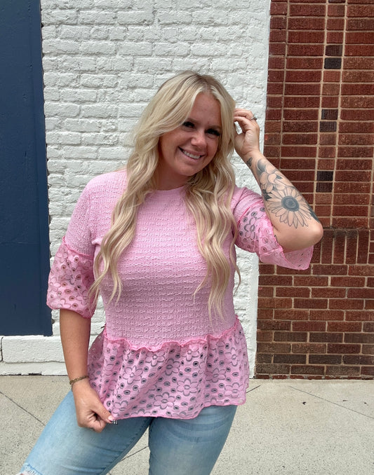 In My Heart Tunic // Pale Pink