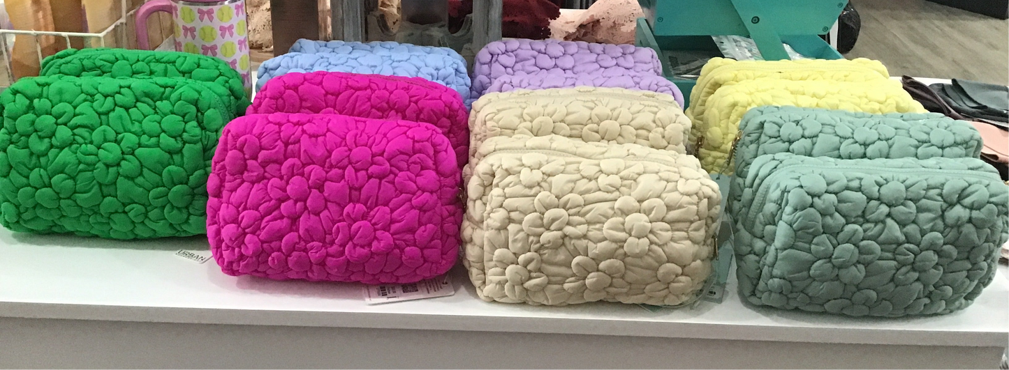 Flora Pop Cosmetic Bag