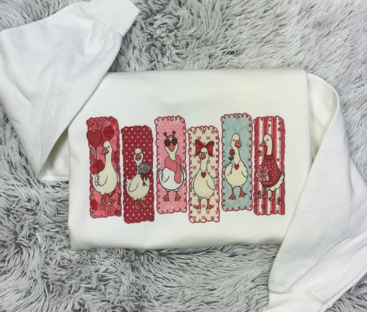 Valentine’s Goose // Graphic Crewneck