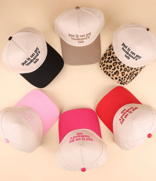 Put It On My Husbands Tab // Hat