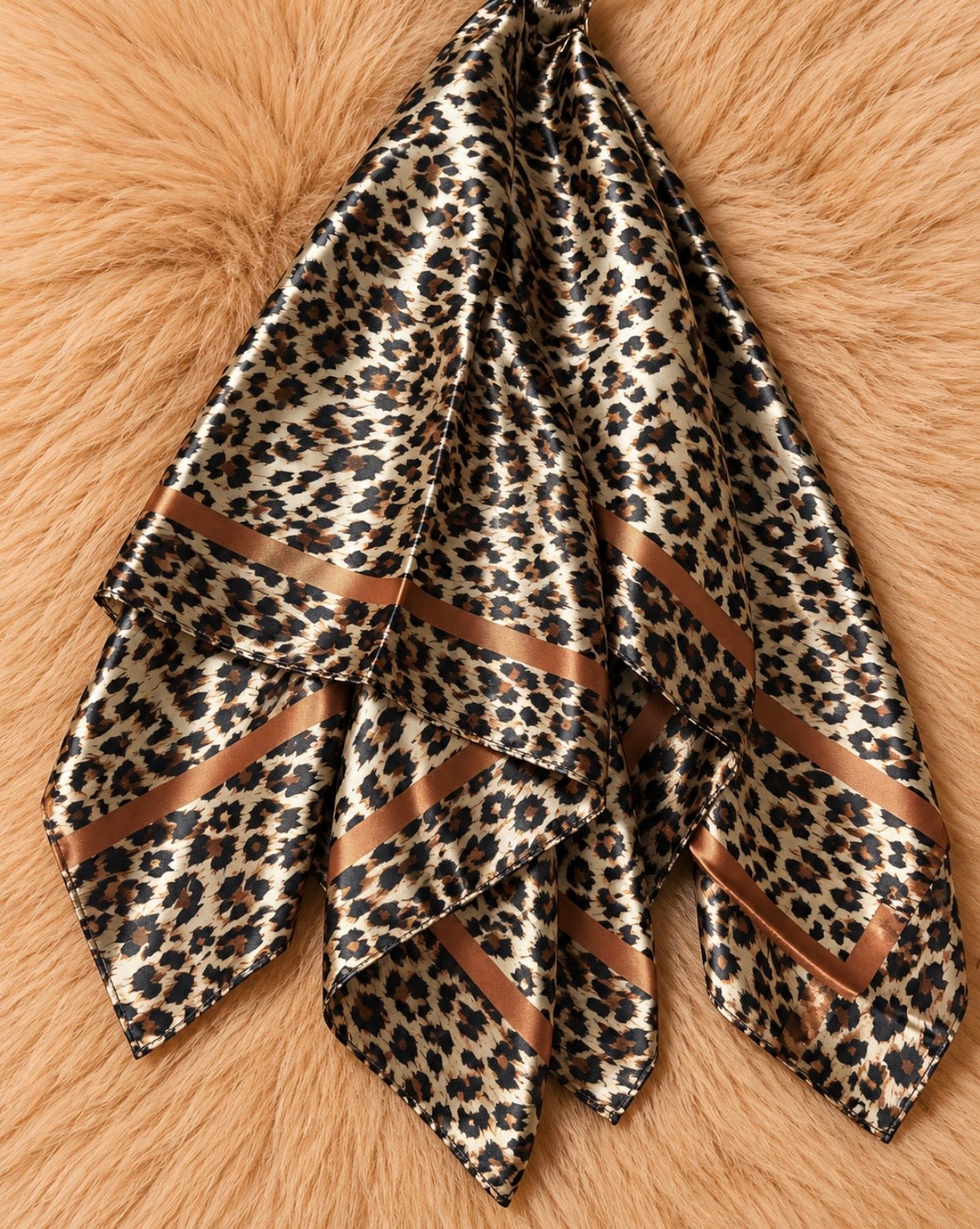 Cheetah Hair Scarf