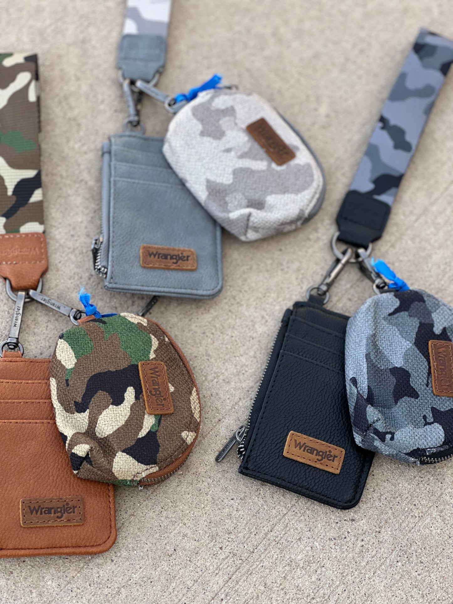 3pc Camo Wrangler Wristlet