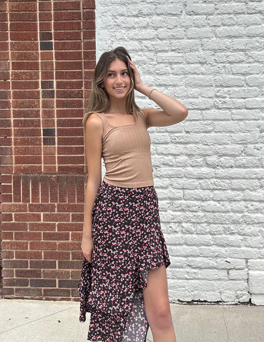 Brighter Days Tank // Mocha
