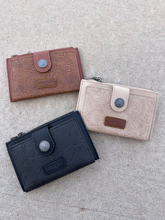 Mini Tooled Wrangler Wallet