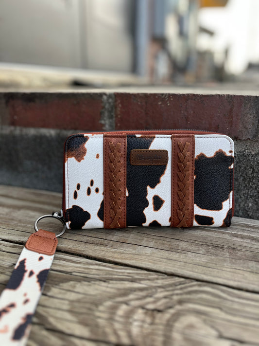 Wrangler Cowprint Wallet