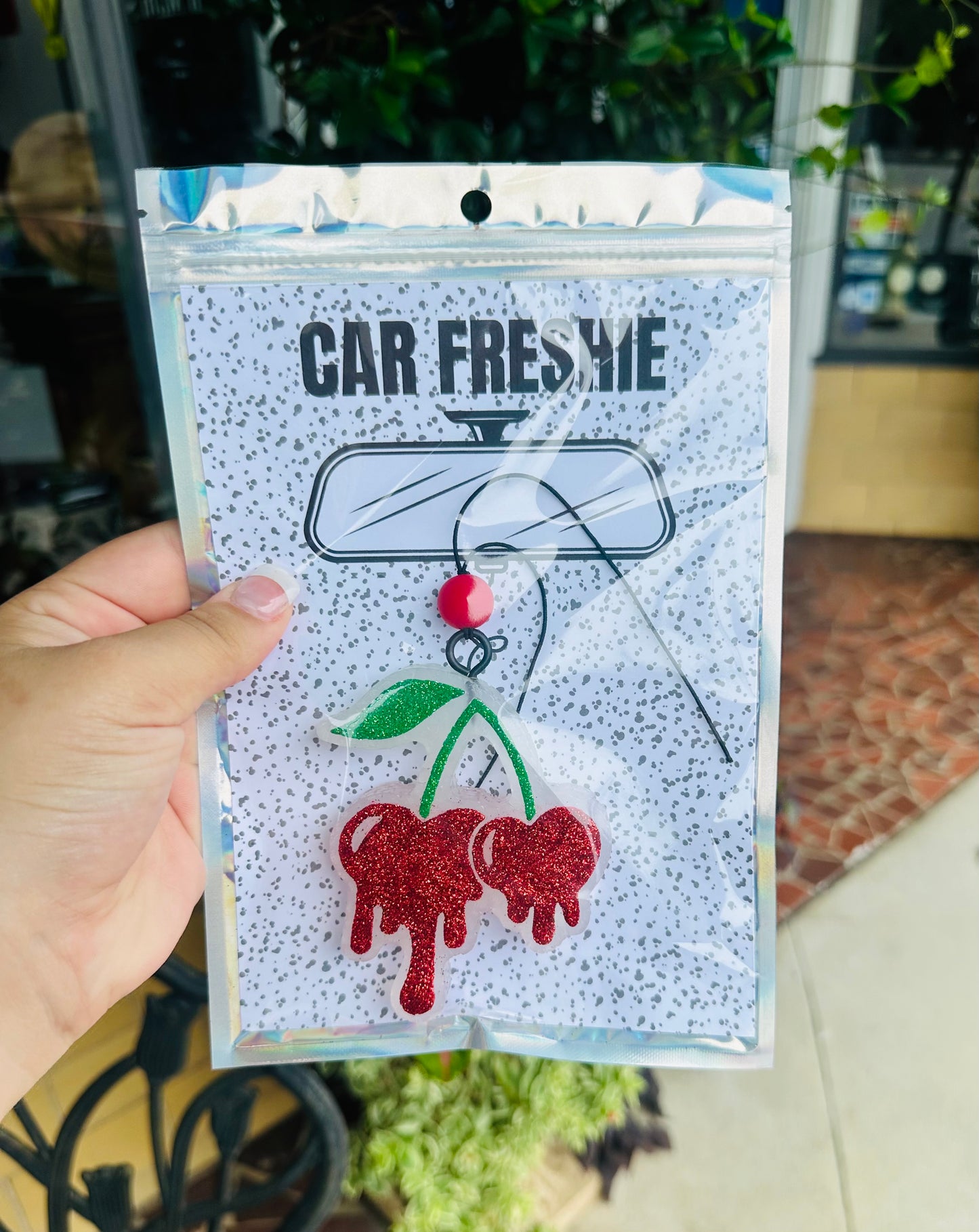 Cherries (Red & Green) - Bombshell // Car Freshie