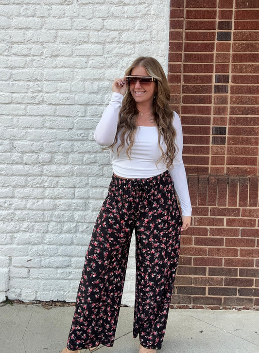 Botanical Garden Pants // Black