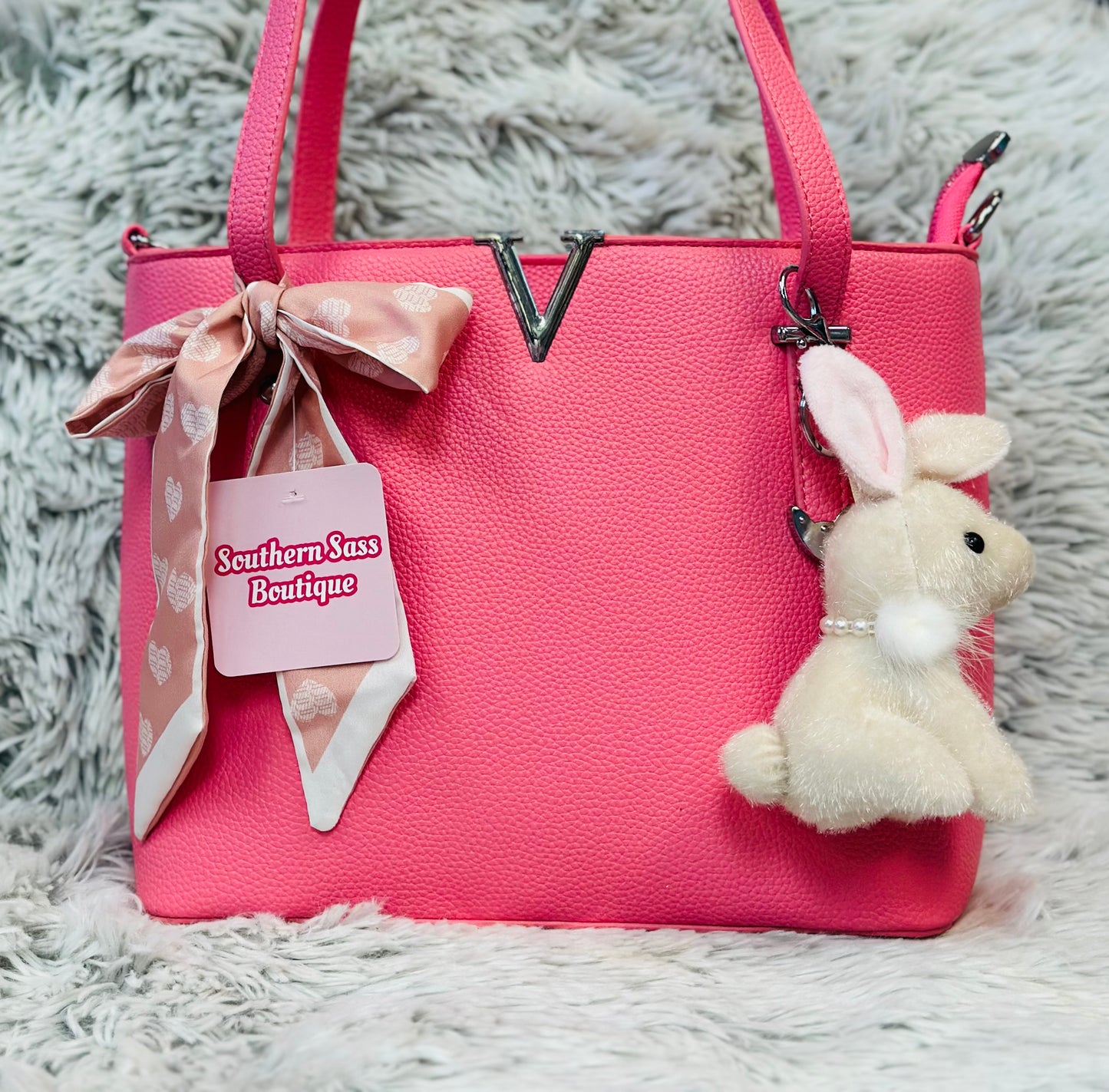 Boujee Bunny Bag Charm