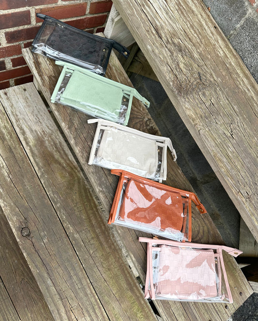 Let The Good Times Roll Clear Pouch