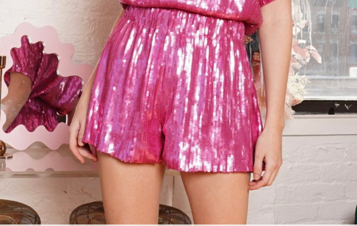 Party People Sequin Shorts